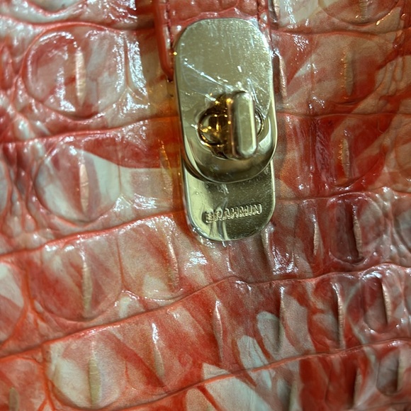 NWT Brahmin Fiora Flamingo SET tote and wallet - Picture 4 of 10